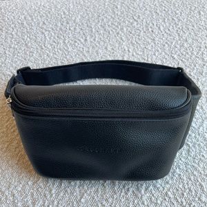 Longchamp Le Foulonne Pebbled leather Fanny Pack